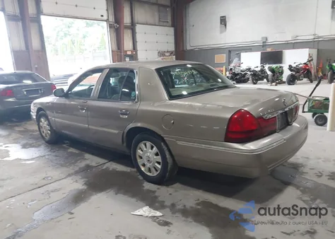 2004 Mercury Grand Marquis Ls from USA, damaged, VIN 2MEFM75W84X622002